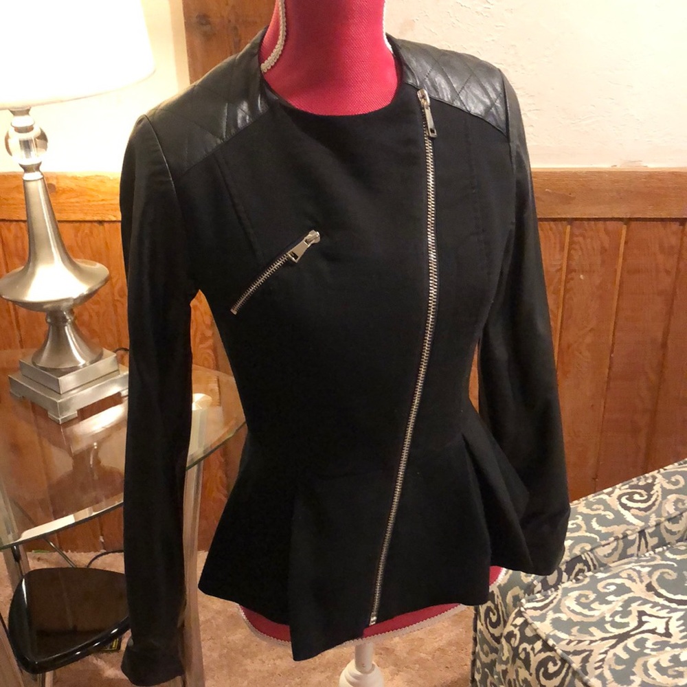 Black coat